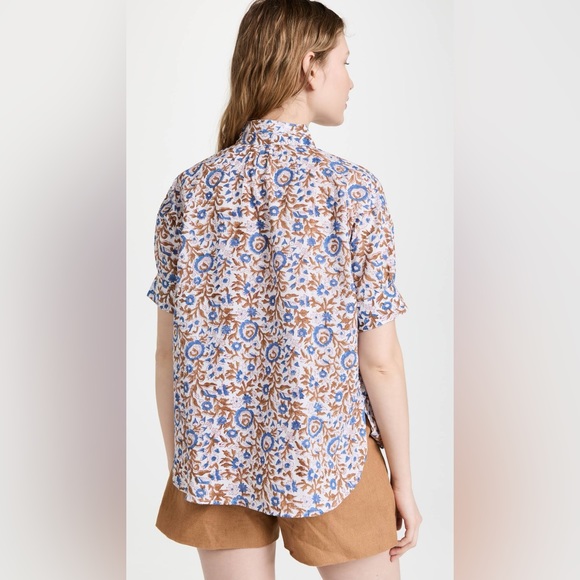 Alix of Bohemia Kitsey Hydrangea Shirt Womens Size Large - Picture 5 of 16